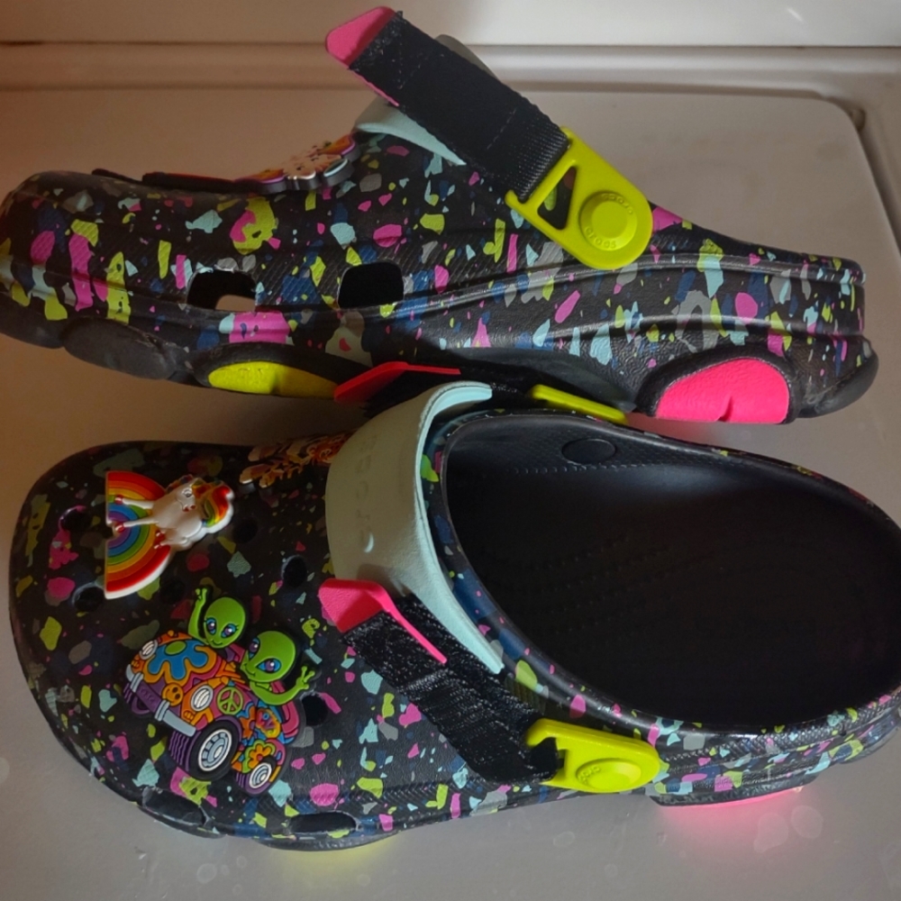 Crocs All Terrain Black Terrazzo